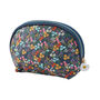 Blue Ditsy Floral Beauty Bag | Floral Print, thumbnail 3 of 5