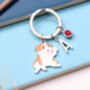 Personalised Bulldog Keyring, thumbnail 6 of 12