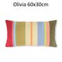 Colourful Vibrant Soft Long Cushion 60x30cm, thumbnail 3 of 6