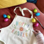 Hoppy Easter Children's Apron, thumbnail 1 of 2
