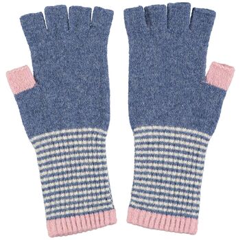Ladies Lambswool Gloves And Fingerless Mitts, 7 of 10