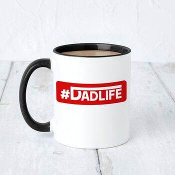 #Dadlife Retro Skater Inspired Mug, 2 of 6
