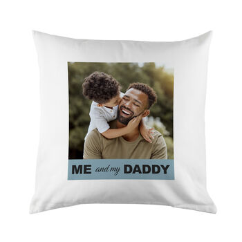Dad’s Personalised Photo Cushion Cover, 4 of 5