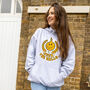 Deck The Halls Women's College Style Christmas Hoodie, thumbnail 4 of 4
