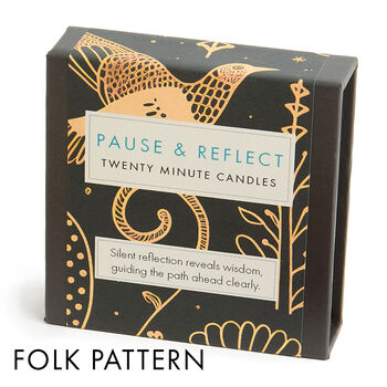 'Pause And Reflect' Twenty Minute Candles, 4 of 12