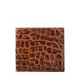Mens Sleek Leather Wallet. 'The Vittore Croco', thumbnail 3 of 8