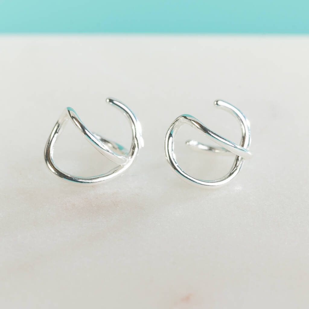 Sterling Silver Mini Ear Cuffs By Home & Glory | notonthehighstreet.com