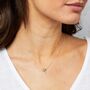 Sterling Silver Heritage Daffodil Necklace, thumbnail 1 of 5
