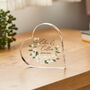 Couple Acrylic Heart Plaque Wedding Keepsake Gift, thumbnail 1 of 3