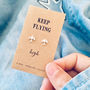 Silver Airplane Earrings. Keep Flying High, thumbnail 1 of 3