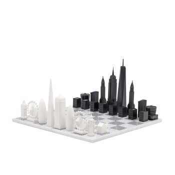 London Vs New York Skyline Chess Set, 9 of 10