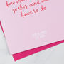 Personalised 'Words Can't Express…' Valentine's Card, thumbnail 3 of 3