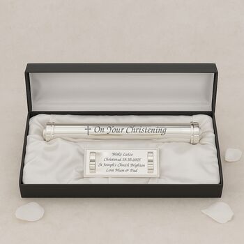 Personalised On Your Christening Certificate Holder, 2 of 2