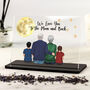 Personalised Grandparents Moon And Back Plaque, thumbnail 1 of 9