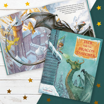 Personalised 'The Dragon Snatcher' Picture Book, 6 of 8