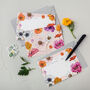 Notecard Set, Pack Of Six, Floral Brights, thumbnail 1 of 3