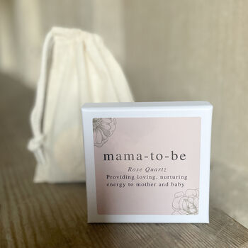 Mama To Be Gold Pregnancy Necklace, 2 of 3