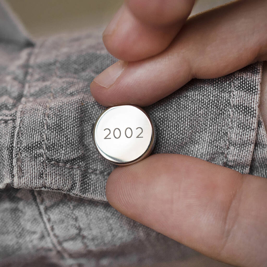 Image of 18th Birthday Milestone Year Button Covers