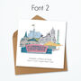 Personalised Cardiff Graduation Mug And Card Bundle, thumbnail 5 of 6