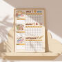 Retro Summer Holiday Planner 2024, Summer Bucket List, thumbnail 1 of 10