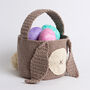 Easter Bunny Bag Crochet Kit Cotton Collection, thumbnail 2 of 12