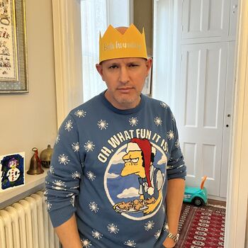 Personalised 'Bah Humbug' Christmas Crown, 3 of 3