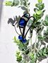 Blue Glass Dragonfly Plant Stake, thumbnail 1 of 3