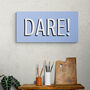 Personalised Word Sign Print With Optional Messages, thumbnail 3 of 12