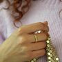 Pastel Jewelled Wiggle Ring, thumbnail 7 of 12