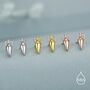Sterling Silver Amphora Vase Stud Earrings, thumbnail 7 of 12