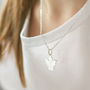 Personalised Guardian Angel Charm Chain Necklace, thumbnail 1 of 6