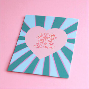 Be Enough For Yourself A5 Art Print, 2 of 2