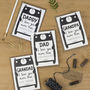 Personalised Daddy Father's Day Card, thumbnail 4 of 6
