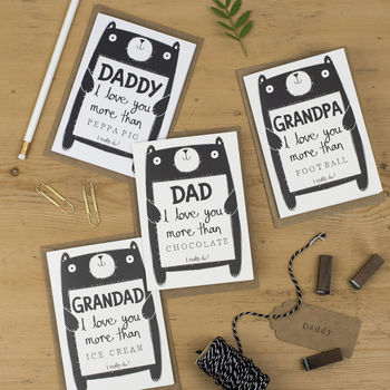 Personalised Daddy Father's Day Card, 4 of 6