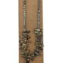 Dalmatian Gemstone Beaded Necklace, thumbnail 4 of 5