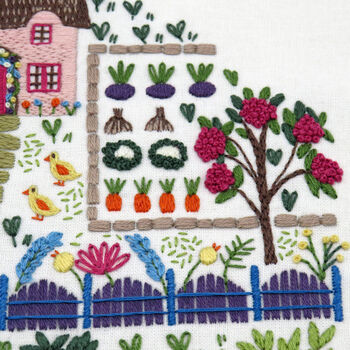 The Homestead Hand Embroidery Kit, 2 of 12