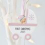 Personalised Babies Christening Decoration, thumbnail 2 of 3