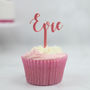 Personalised Name Cupcake Topper, thumbnail 3 of 3