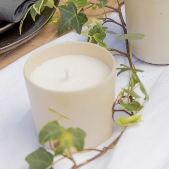 Classic Eco Friendly Scented Candle And Ceramic Mug, 7 of 12