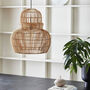 Budva Rattan Pendant Shade, thumbnail 1 of 6