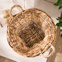 Avalon Two Tone Wicker Log Basket, thumbnail 6 of 6