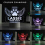 Personalised Pet Memorial LED Light Tribute, thumbnail 3 of 3