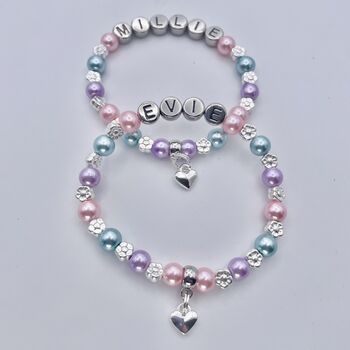 Personalised Niece Charm Bracelet, 4 of 12