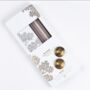 Mother’s Day Gift For Mum French Brass Candle Gift Set 'Peoni', thumbnail 2 of 6
