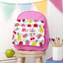 Personalised Fruit Patterned Rucksack, thumbnail 3 of 10