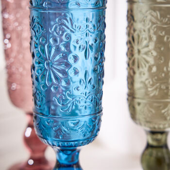 Set Of Four Fontaine Champagne Flutes, 4 of 5