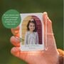 Personalised Arch Photo And Message Metal Wallet Card, thumbnail 3 of 4
