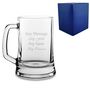 Personalised Birthday Engraved Beer Tankard, thumbnail 1 of 6
