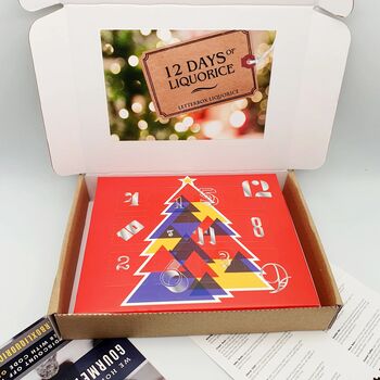 12 Days Of Dutch Liquorice Advent Box, 2 of 4