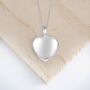 Personalised Sterling Silver Heart Urn Necklace, thumbnail 2 of 9